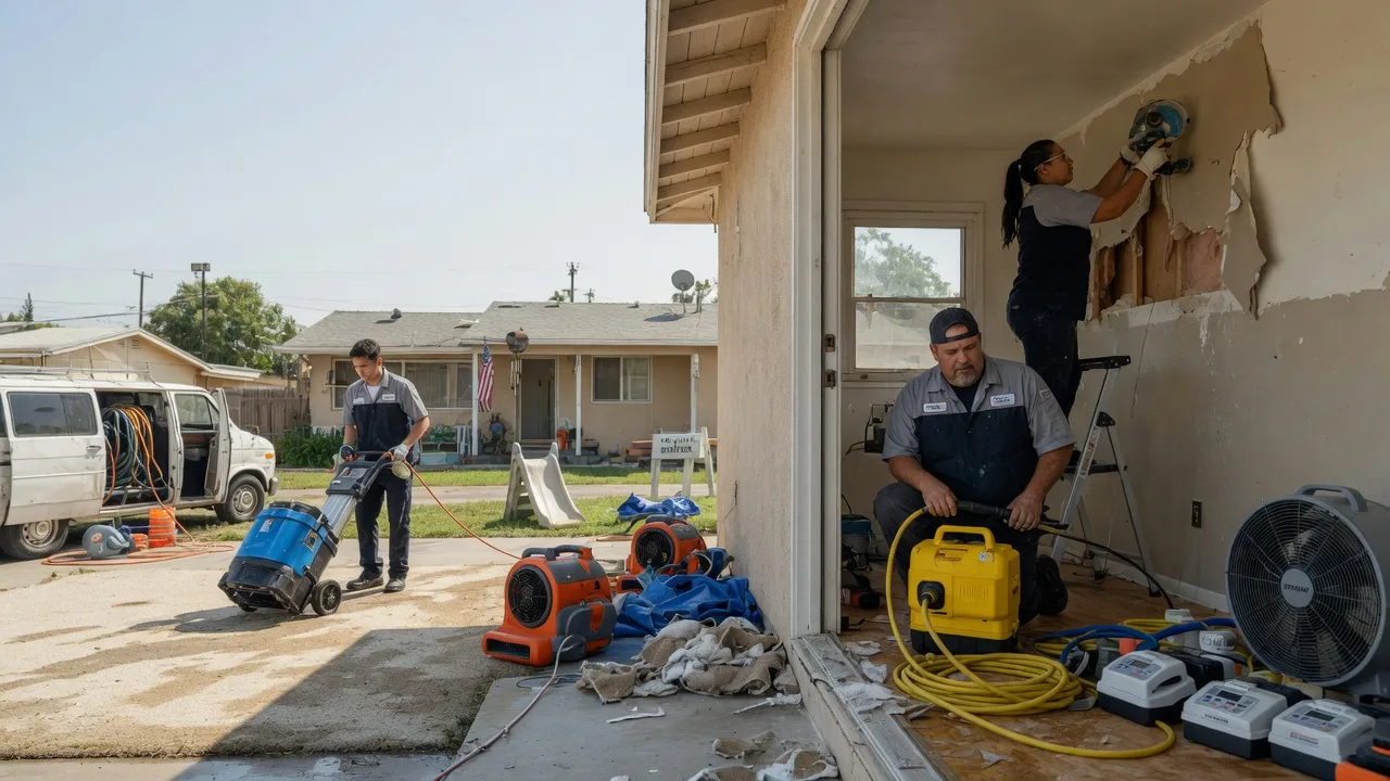 Water Damage Restoration in Darwin, CA near me